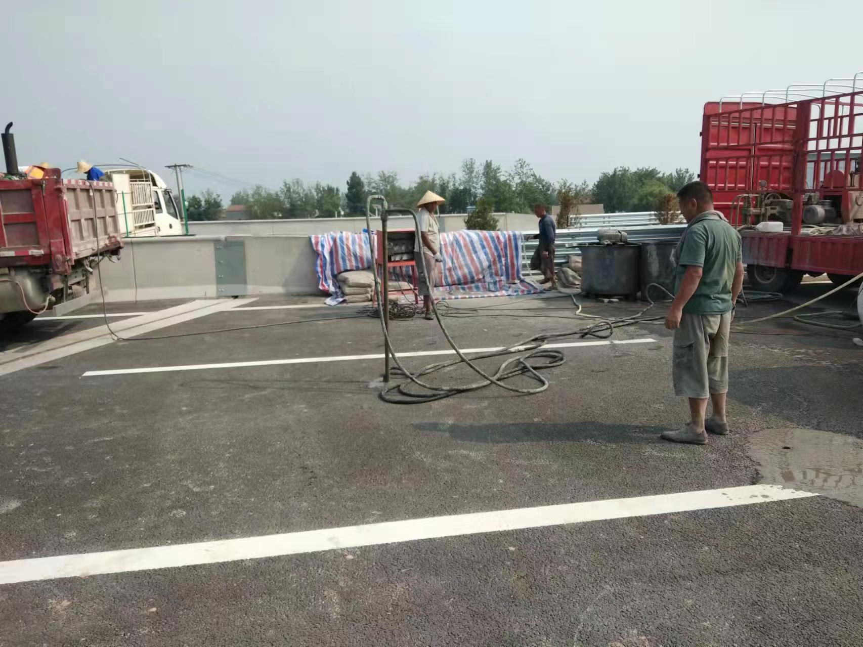 净潭乡路基注浆